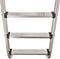 vidaXL Zwembadladder met 3 sporten 120 cm roestvrij staal 304