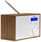 Denver DAB-46 - DAB+ / FM Radio - Wekkerradio - Wit