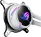 ASUS ROG Strix LC II 240 ARGB - Alles-in-één vloeistofkoeler - 240mm radiator - Wit