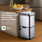 Hom&Com Prullenbak 60L - Automatische Sensor Prullenbak - Ozonfunctie & Geurfilter - Grijs
