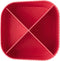 Pennenkoker Han Re-LOOP 4-vaks rood - 6 stuks