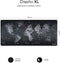 Subblim World Muismat Zwart 90x40 cm