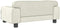 vidaXL - Hondenmand - 70x45x30 - cm - fluweel - crèmekleurig