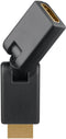 Wentronic A 343 - HDMI 2.0 adapter - 180 graden draaibare aansluiting - Zwart