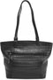 Berba Dames Leren Shopper Laguna 805-313 Zwart