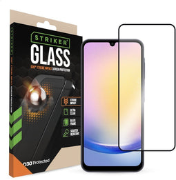 Striker D3O - Gehard Glas Edge to Edge Screenprotector - Samsung Galaxy A25 5G