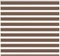 vidaXL - Zebra - rolgordijn - 155x100 - cm - stofbreedte - 150,9cm - polyester - bruin