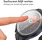 imoshion Screenprotector - Geschikt voor Samsung Galaxy Watch 5 40mm - Full Cover Hard Case / Beschermend Hoesje - Donkerblauw
