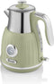 Swan SK31040GN - Waterkoker 1.5 Liter - 3000 Watt - Groen