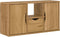 vidaXL - Tv-meubel - met - lade - ODDA - 79x24x40 - cm - massief - grenenhout