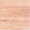 vidaXL - Wastafelblad - 40x40x2 - behandeld - massief - hout - lichtbruin