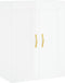 vidaXL - Wandkast - 69,5x34x90 - cm - bewerkt - hout - hoogglans - wit