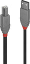 Lindy 36675 - USB-kabel USB 2.0 A naar B - 5.00 m 480 MBit/s - Zwart