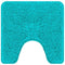 vidaXL - Badmat - U-Vorm - Turquoise - 50x50 - cm - Polypropyleen - Antislip