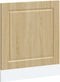 vidaXL - Vaatwaspaneel - Porto - 60x1,5x67 - cm - bewerkt - hout - sonoma - eikenkleur