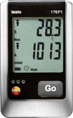 testo 176 P1 Multidatalogger Te meten grootheid: Temperatuur, Luchtdruk, Luchtvochtigheid -40 tot 70 °C 0 tot 100 % Hre