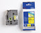 Brother TZE651 - Laminated Tape - 24 mm x 8 m - Geel/Zwart