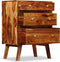vidaXL - Bijzetkast - 60x35x76 - cm - massief - sheeshamhout