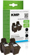 KMP H11D - Inktcartridge - Multi-verpakking 2 stuks - Zwart (2 stuks)