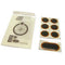 Rema Tiptop Pleisterstrip voor fietsbanden - 6 ronde en 1 lange patch - Dubbelgelaagd rubber - Zwart/rood