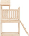 vidaXL Speeltoren met ladder 53x110x214 cm massief grenenhout