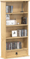 vidaXL - Cd-kast - Corona - 52x17,5x103 - cm - massief - grenenhout