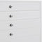 vidaXL - Sieradendoosje - 10-laags - met - horlogehouders - 29x20,5x40,5 - cm - wit