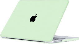 Lunso Geschikt voor MacBook Air 15 inch (2023-2025) cover hoes - case - Candy Honeydew Green