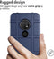 imoshion Hoesje Geschikt voor Nokia 7.2 / 6.2 Hoesje Siliconen - imoshion Rugged Shield Backcover - Blauw