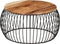 vidaXL - Salontafel - Ã68 - cm - massief - acaciahout