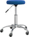 vidaXL - Massagekruk - fluweel - blauw