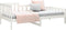 vidaXL - Slaapbank - zonder - matras - 90x190 - cm - massief - grenenhout - wit