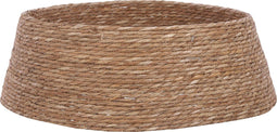House of Seasons Kerstboomrok - H28 x Ø75 cm - Zeegras - Naturel Bruin