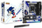 ASRock B760M PG Sonic WiFi - Moederbord - Intel B760 - 4x DDR5 - Micro-ATX - Wi-Fi 6E (802.11ax)