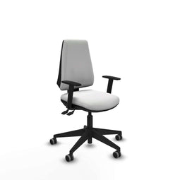 Piqueras y Crespo B1D066G - Bureaustoel - Verstelbare hoogte met armleuning - Wit