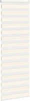 vidaXL - Zebra - rolgordijn - 75x200 - cm - stofbreedte - 70,9 - cm - marmerbeige