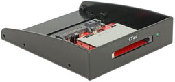 Delock 91496 - CFast 2.0 geheugenkaartlezer - 3.5" intern - Zwart