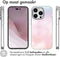 iMoshion Hoesje Geschikt voor iPhone 14 Pro Hoesje Siliconen - iMoshion Design hoesje - Meerkleurig / Sky