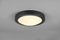 TRIO Condus - Plafondlamp - IP44 - Zwart mat - excl. 1x E27 60W