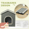 PawHut Katzenhaus mit weichem Kissen D30-630V00