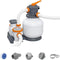 BESTWAY Flowclear™ 8.327 L/u zandfilter - Voorfilter - Grijs