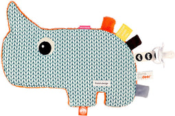 Done by Deer speen/knuffeldoekje Nozy Cozy Friend Green 29x17cm