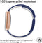 imoshion Siliconen sport bandje - Geschikt voor Fitbit Versa Lite, Versa 2 - Blauw - One Size
