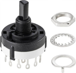 TRU COMPONENTS SR26A-3X4-F20 Draaischakelaar 250 V 150 mA 12 x 30 ° 1 stuk(s)