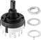 TRU COMPONENTS SR26A-3X4-F20 Draaischakelaar 250 V 150 mA 12 x 30 ° 1 stuk(s)