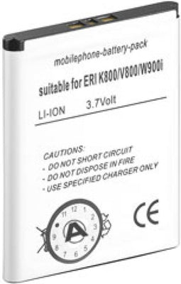 Accu geschikt voor Sony Ericsson W950i, 900mAh