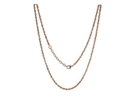 LOCKits 980600416 - Stalen Collier - Heli Twist - Rosékleurig - 40 + 5 cm