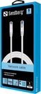 Sandberg - 506-93 - Netwerkkabel - UTP Cat6 - 1 m - Wit