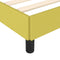 vidaXL - Bedframe - zonder - matras - 120x200 - cm - stof - groen
