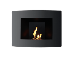 Tenderflame Wall 180 Steel Zwart